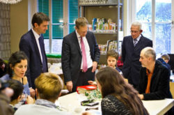 Regierender Bürgermeister Michael Müller zu Besuch in der Zeune-Schule