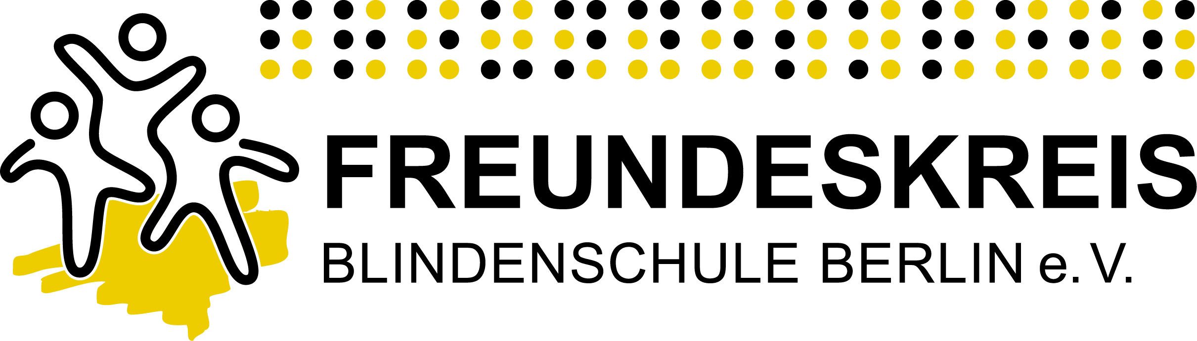 Logo mit drei Figuren